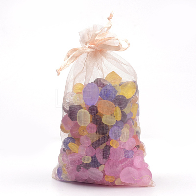 Organza Gift Bags with Drawstring OP-R016-10x15cm-23-1