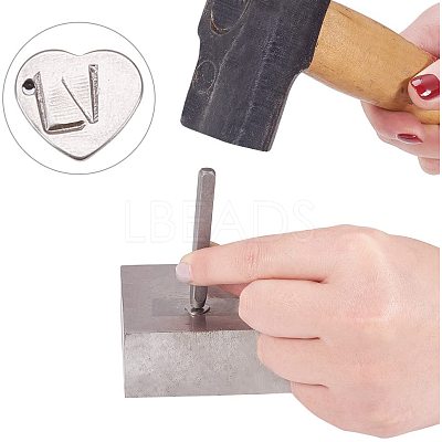 304 Stainless Steel Stamping Blank Tag Pendants Sets STAS-PH0007-01-1