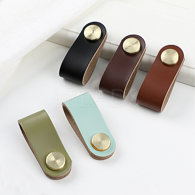 Leather Handle LS-DIY-WH0182-20D-1