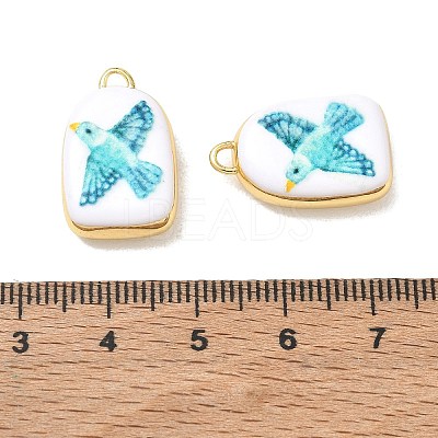 Printed Brass Pendants KK-CBAF9BC-12G-01-1