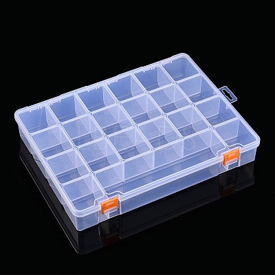 Rectangle Polypropylene(PP) Bead Storage Container CON-N013-07-1
