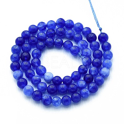 Natural Quartz Beads Strands X-G-N355-6mm-51-1
