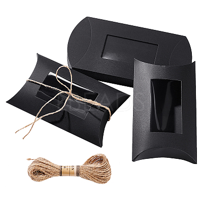 20Pcs Paper Pillow Boxes CON-BC0002-38B-1