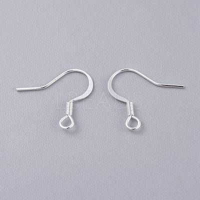304 Stainless Steel French Earring Hooks STAS-K210-25S-1