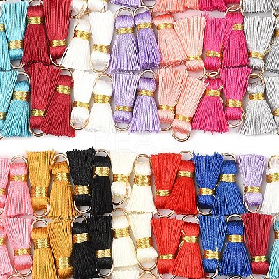 20Pcs Handmade Polycotton(Polyester Cotton) Tassel Decorations FIND-FS0003-27M-1