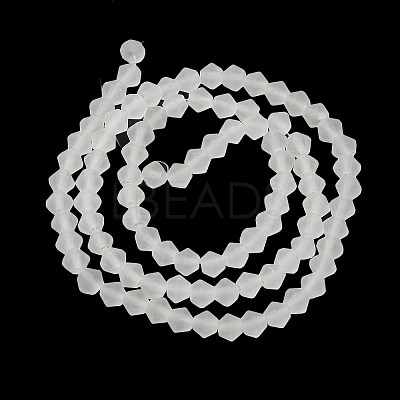 Imitate Austrian Crystal Frosted Glass Beads Strands EGLA-A039-T3mm-MD13-1
