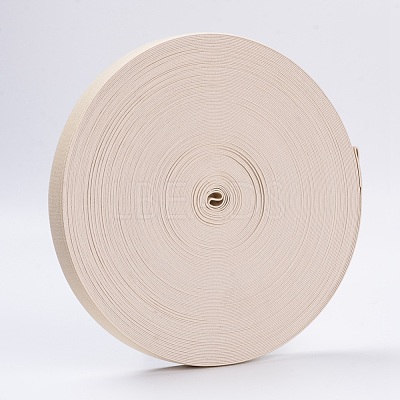 Colored Flat Elastic Rubber Band EC-WH0002-12-1