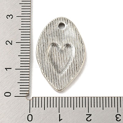 Tibetan Style Alloy Pendants TIBE-L013-08AS-07-1