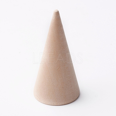Wooden Ring Displays RDIS-WH0001-11G-1