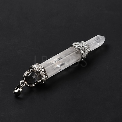 Chakra Theme Natural Quartz Crystal Big Pendants G-I322-06P-05-1