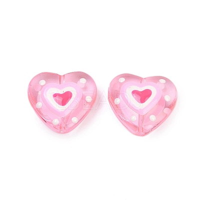 Handmade Lampwork Beads Strands LAMP-R004-06B-03-1