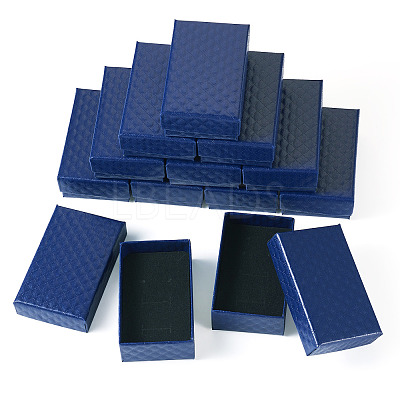 Rhombus Textured Cardboard Gift Storage Boxes CON-TAC0010-03C-02-1