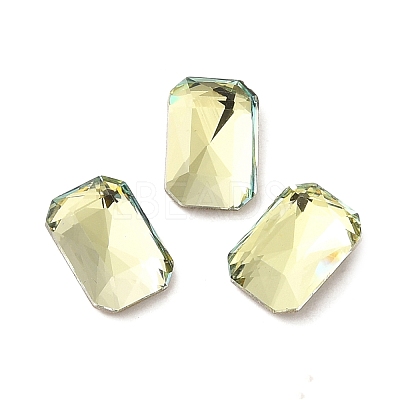 Glass Rhinestone Cabochons RGLA-P037-04B-D337-1