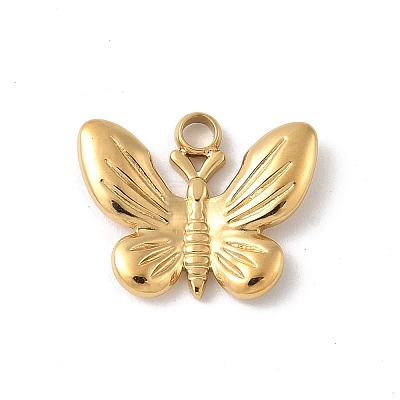 304 Stainless Steel Charms STAS-P388-17G-1