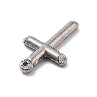 304 Stainless Steel Pendants STAS-Z091-08AS-01-1