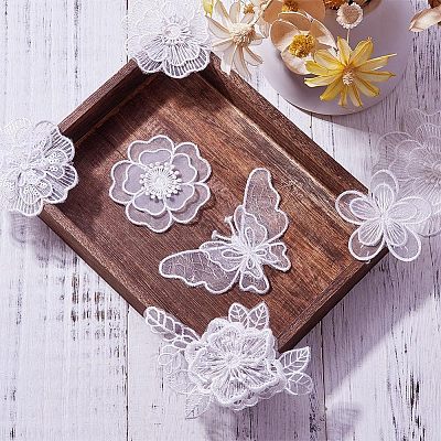Lace Embroidery Sewing Fiber DIY-PH0019-21-1