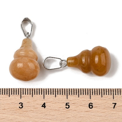 Natural Topaz Jade Pendants G-B127-03P-10-1