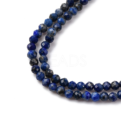 Natural Lapis Lazuli Beads Strands G-RM241221-B19-1