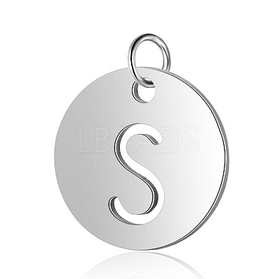 Non-Tarnish 304 Stainless Steel Charms STAS-S105-T514S-S-1