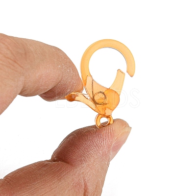 Transparent Plastic Lobster CLaw Clasps KY-H005-A03-1