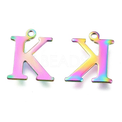 Ion Plating(IP) 304 Stainless Steel Charms STAS-H112-K-M-1