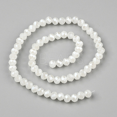 Electroplate Glass Beads Strands EGLA-A044-J3mm-A05-1