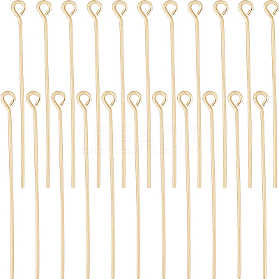 Brass Eye Pins KK-BBC0012-23B-1