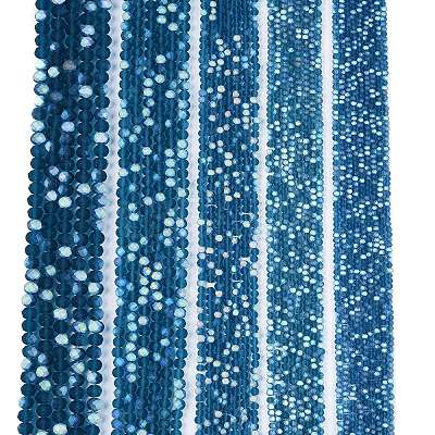 Transparent Glass Beads Strands LS-EGLA-A044-T2mm-MB27-1