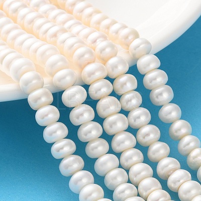 Natural Cultured Freshwater Pearl Beads Strands PEAR-I007-02N-05C-1