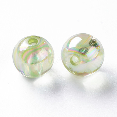 Transparent Acrylic Beads MACR-S370-B12mm-728-1