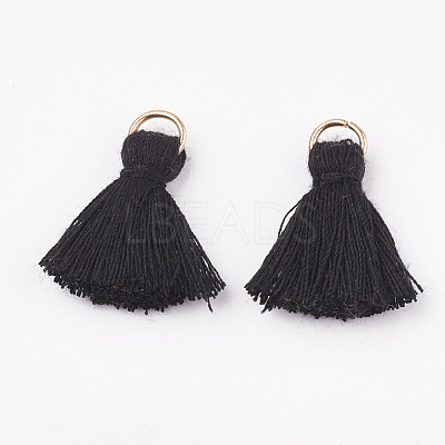 Polycotton(Polyester Cotton) Tassel Pendant Decorations FIND-S280-M-1