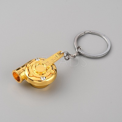 Alloy Keychains KEYC-WH0027-61G-1