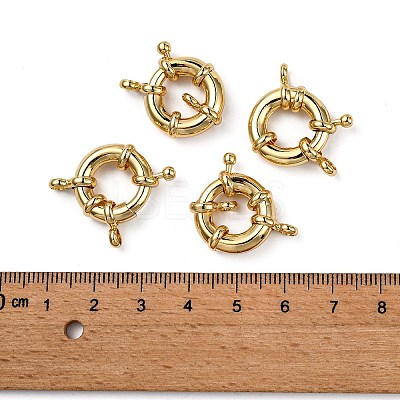 Rack Plating Brass Spring Ring Clasps LS-KK-D399-A-G-NF-1
