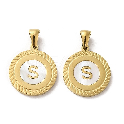 Ion Plating(IP) 304 Stainless Steel Pendants STAS-I204-S-G-1