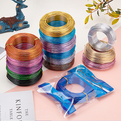 Anodized Aluminum Wire AW-BC0007-2.0mm-15-1