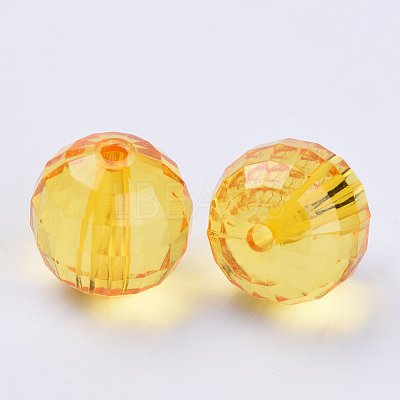 Transparent Acrylic Beads X-TACR-Q254-8mm-V24-1