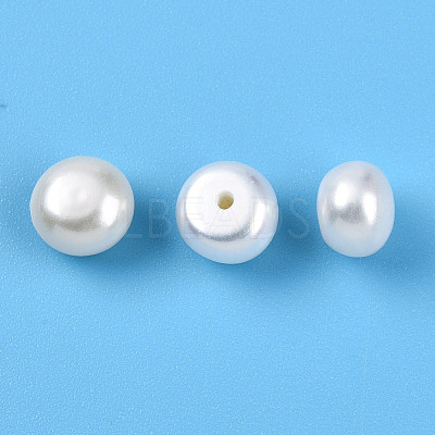 Grade 3A Natural Cultured Freshwater Pearl Beads PEAR-N018-3A-6065A-1