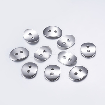 Tarnish Resistant 304 Stainless Steel Buttons STAS-L198-04P-1