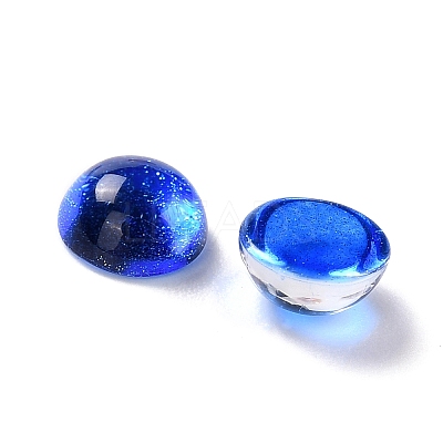 Electroplate Glass Cabochons EGLA-A005-03A-05-1
