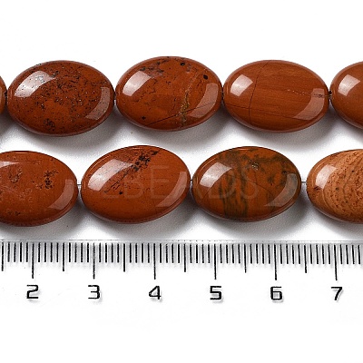 Natural Red Jasper Beads Strands G-P528-M18-01-1