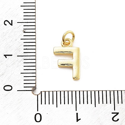 Rack Plating Brass Pendants KK-C065-03F-G-1