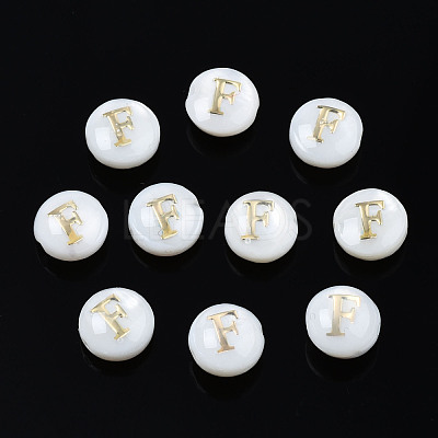 Natural Freshwater Shell Beads SHEL-S278-036F-1