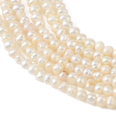 Natural Cultured Freshwater Pearl Beads Strands PEAR-L034-14B-1