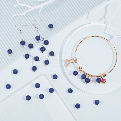 Synthetic Lapis Lazuli Beads Strands G-AR0002-39-1