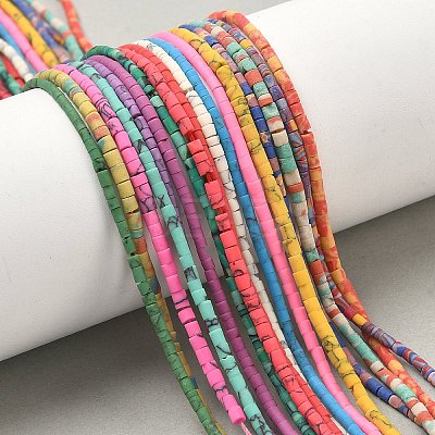 Afghan Synthetic Turquoise Beads Strands G-L644-A01-01-1
