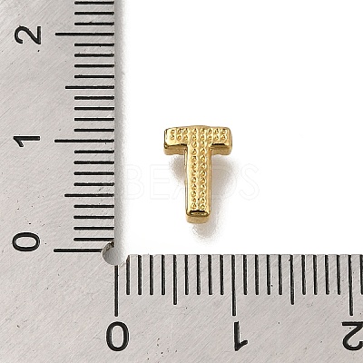 Rack Plating Brass Micro Pave Clear Cubic Zirconia Beads KK-G500-30G-T-1