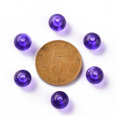 Transparent Acrylic Beads MACR-S370-A8mm-748-1