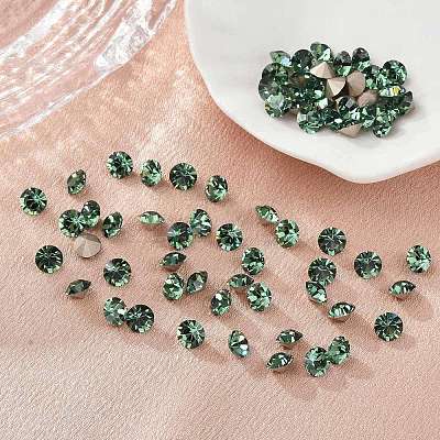 Preciosa&reg MAXIMA Crystal Round Stones Y-PRC-RBSS24-50010-1