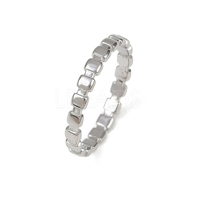 304 Stainless Steel Plain Band Finger Rings RJEW-P153-01P-1