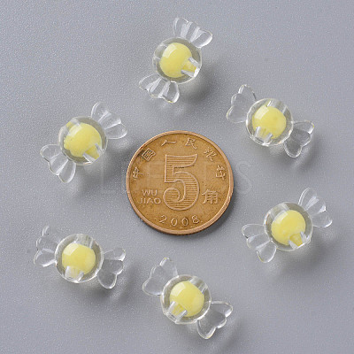 Transparent Acrylic Beads TACR-S152-03A-SS2105-1